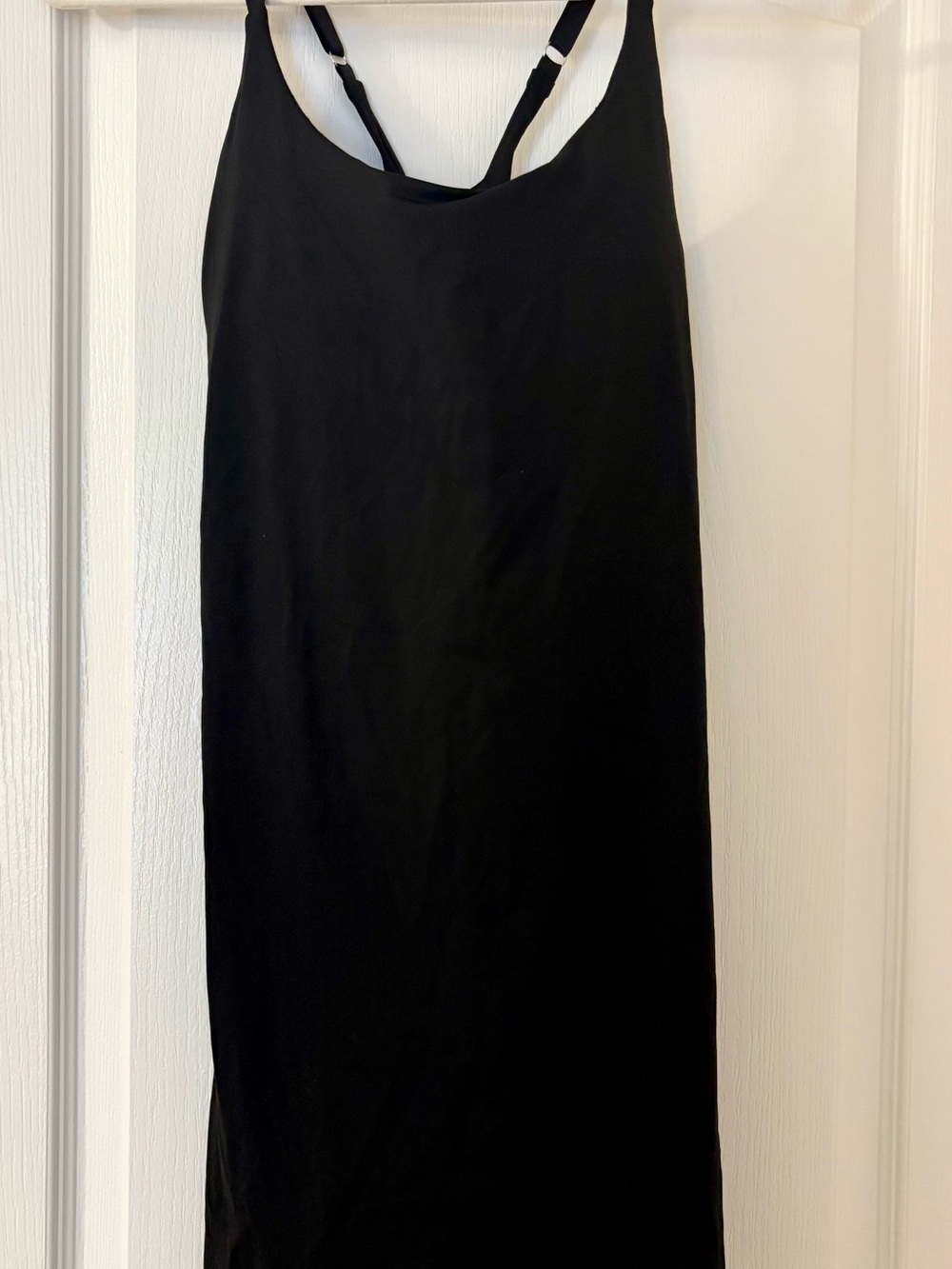 Classic Lined Athletic Black Dress